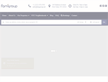 Tablet Screenshot of famgroup.net